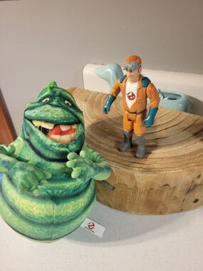1987 Kenner - The Real Ghostbusters Ray Stantz Action Figure Fright Features And